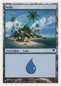 Island (Italian) - "Isola" (E56), Magic Encyclopedia 2005 (Salvat/Hachette)