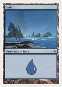 Island (Italian) - "Isola" (H47), Magic Encyclopedia 2005 (Salvat/Hachette)