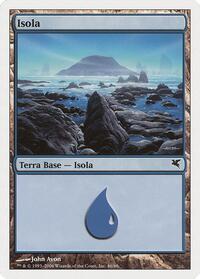 Island (Italian) - "Isola" (H46), Magic Encyclopedia 2005 (Salvat/Hachette)