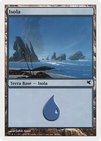 Island (Italian) - "Isola" (E46), Magic Encyclopedia 2005 (Salvat/Hachette)