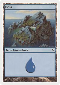 Island (Italian) - "Isola" (H45), Magic Encyclopedia 2005 (Salvat/Hachette)