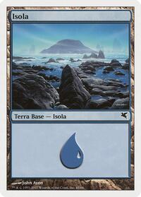 Island (Italian) - "Isola" (E45), Magic Encyclopedia 2005 (Salvat/Hachette)