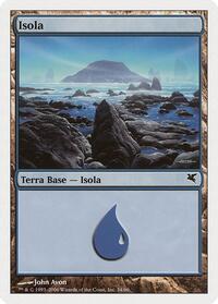 Island (Italian) - "Isola" (H34), Magic Encyclopedia 2005 (Salvat/Hachette)