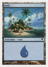 Island (Italian) - "Isola" (E33), Magic Encyclopedia 2005 (Salvat/Hachette)