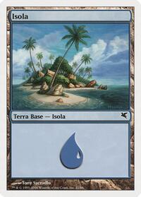 Island (Italian) - "Isola" (H21), Magic Encyclopedia 2005 (Salvat/Hachette)