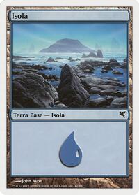 Island (Italian) - "Isola" (H12), Magic Encyclopedia 2005 (Salvat/Hachette)