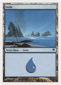 Island (Italian) - "Isola" (G12), Magic Encyclopedia 2005 (Salvat/Hachette)