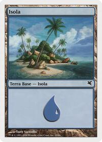 Island (Italian) - "Isola" (H10), Magic Encyclopedia 2005 (Salvat/Hachette)
