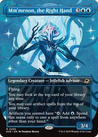 Mm'menon, the Right Hand (Borderless), Edge of Eternities