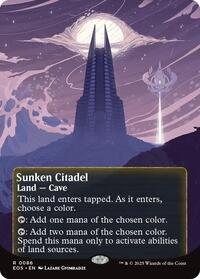 Sunken Citadel (0086) (Borderless), Edge of Eternities: Stellar Sights