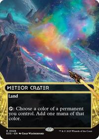 Meteor Crater (0026) (Borderless), Edge of Eternities: Stellar Sights