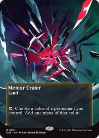 Meteor Crater (0071) (Borderless), Edge of Eternities: Stellar Sights
