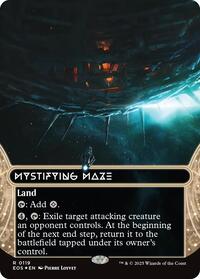 Mystifying Maze (0119) (Borderless) (Galaxy Foil), Edge of Eternities: Stellar Sights