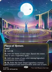 Plaza of Heroes (0078) (Borderless), Edge of Eternities: Stellar Sights