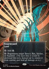 Swarmyard (0087) (Borderless), Edge of Eternities: Stellar Sights
