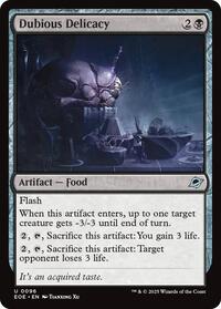 Dubious Delicacy, Edge of Eternities