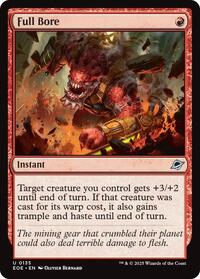 Full Bore, Edge of Eternities