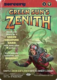 Green Sun's Zenith (Showcase), Special Guests