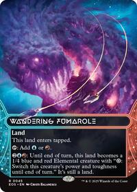 Wandering Fumarole (0045) (Borderless), Edge of Eternities: Stellar Sights