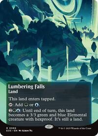 Lumbering Falls (0069) (Borderless), Edge of Eternities: Stellar Sights