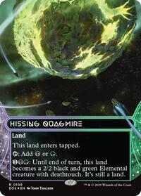 Hissing Quagmire (0109) (Borderless) (Galaxy Foil), Edge of Eternities: Stellar Sights