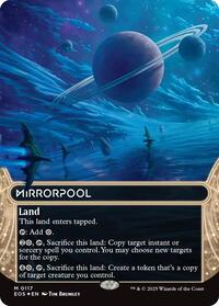 Mirrorpool (0117) (Borderless) (Galaxy Foil), Edge of Eternities: Stellar Sights