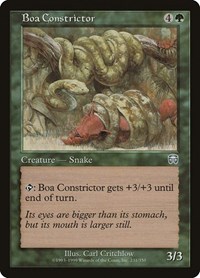 Boa Constrictor, Mercadian Masques