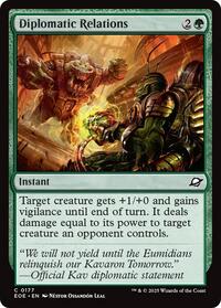 Diplomatic Relations, Edge of Eternities