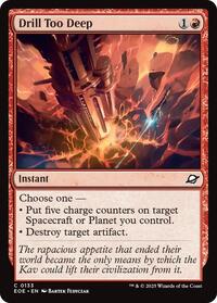 Drill Too Deep, Edge of Eternities