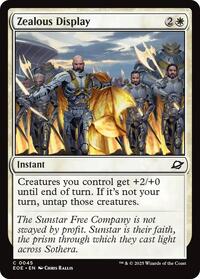 Zealous Display, Edge of Eternities