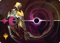Gravkill Art Card (Gold-Stamped Planeswalker Symbol), Art Series: Edge of Eternities