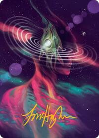 Terrasymbiosis Art Card (Gold-Stamped Signature), Art Series: Edge of Eternities