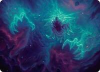 Cosmogoyf Art Card, Art Series: Edge of Eternities