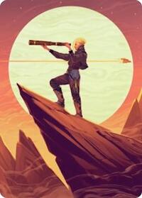 Sami, Wildcat Captain Art Card, Art Series: Edge of Eternities
