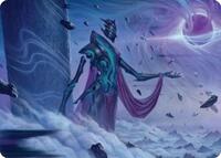 Bygone Colossus Art Card, Art Series: Edge of Eternities