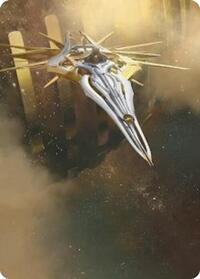 Dawnsire, Sunstar Dreadnought Art Card, Art Series: Edge of Eternities