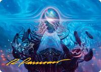 The Endstone Art Card (Gold-Stamped Signature), Art Series: Edge of Eternities