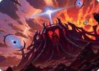Secluded Starforge Art Card, Art Series: Edge of Eternities