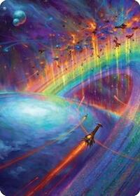 Cascading Cataracts Art Card (43/54), Art Series: Edge of Eternities