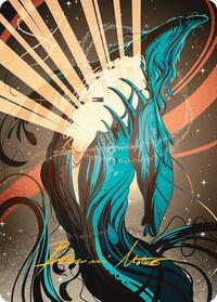 Swarmyard Art Card (Gold-Stamped Signature), Art Series: Edge of Eternities