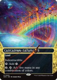 Cascading Cataracts (0005) (Borderless), Edge of Eternities: Stellar Sights