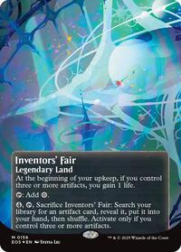 Inventors' Fair (0156) (Borderless) (Galaxy Foil), Edge of Eternities: Stellar Sights