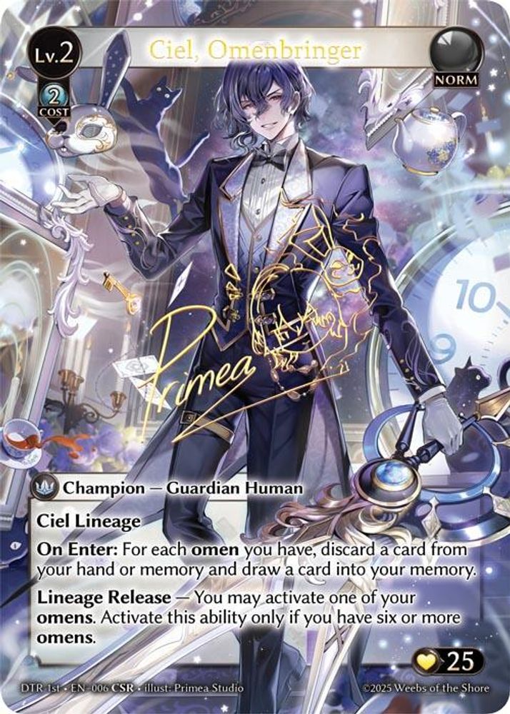 Ciel, Omenbringer (CSR), Foil, front