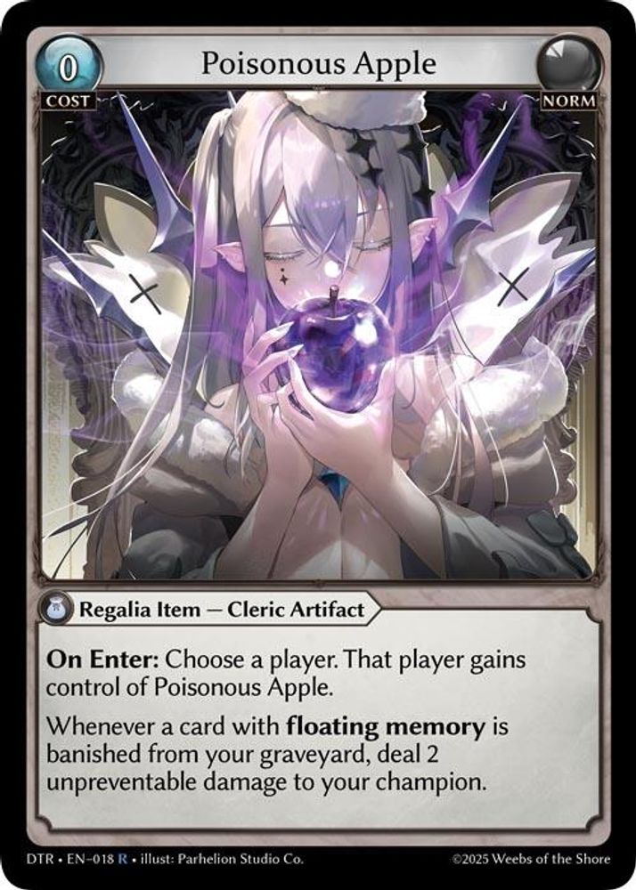 Poisonous Apple, Standard, front