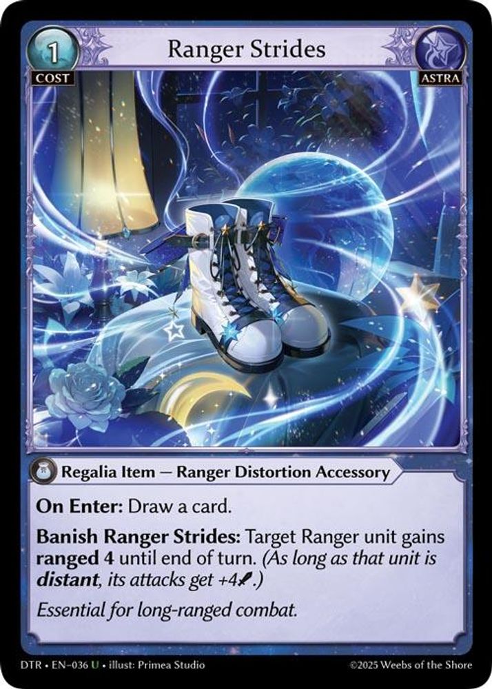 Ranger Strides, Standard, front