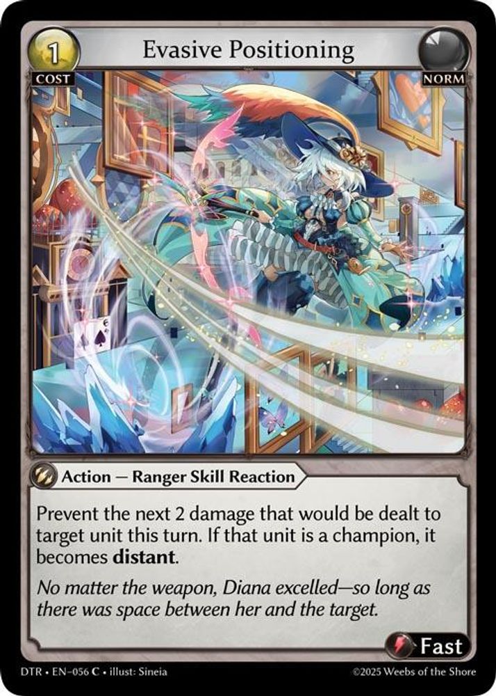 Evasive Positioning, Standard, front