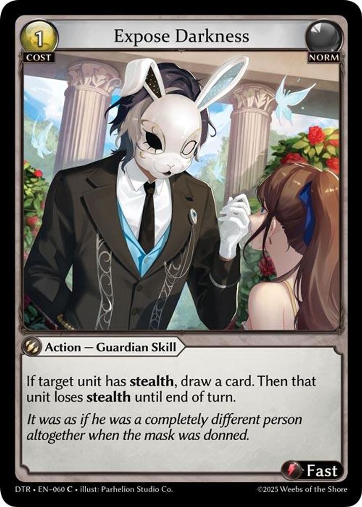 Expose Darkness, Standard, front