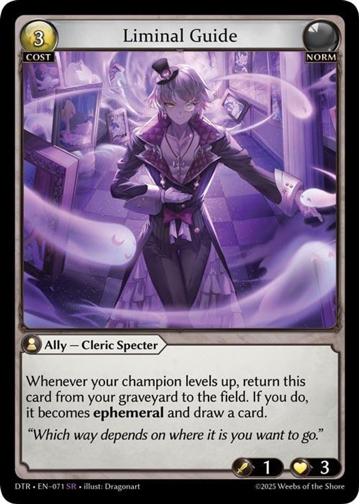 Liminal Guide, Standard, front