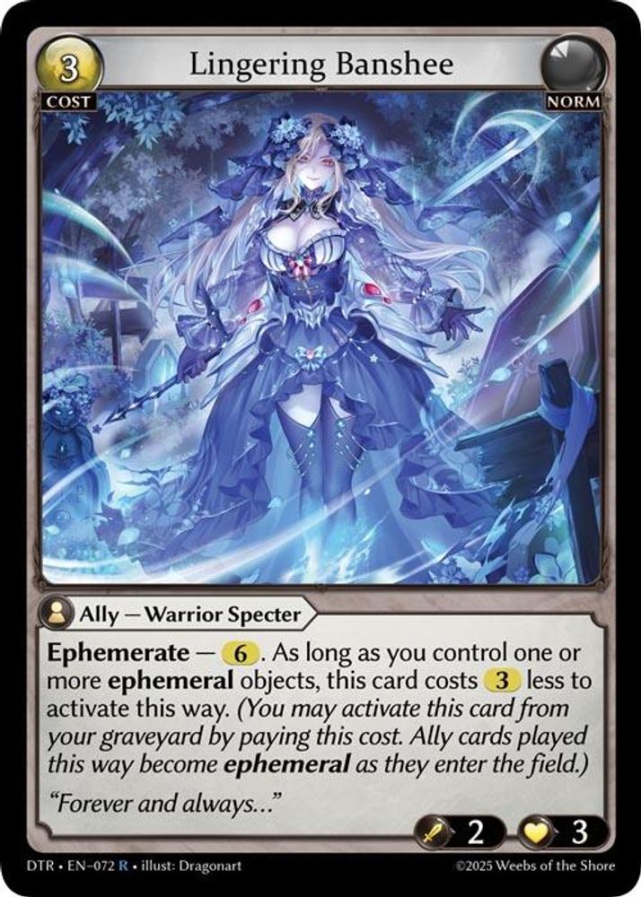 Lingering Banshee, Standard, front