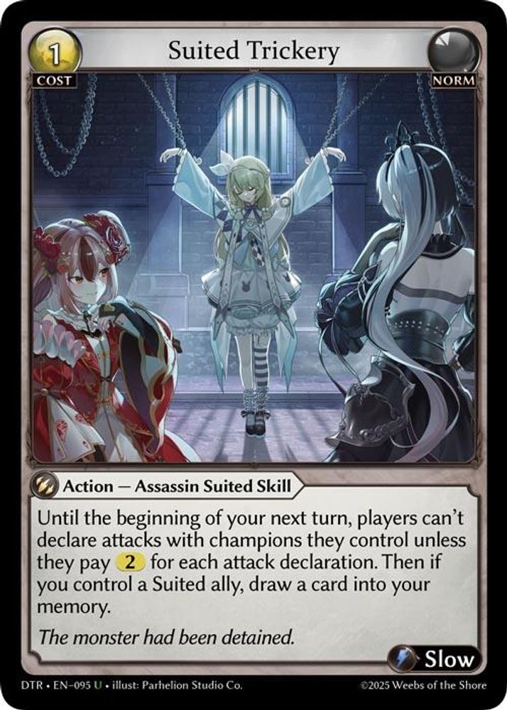 Suited Trickery, Standard, front